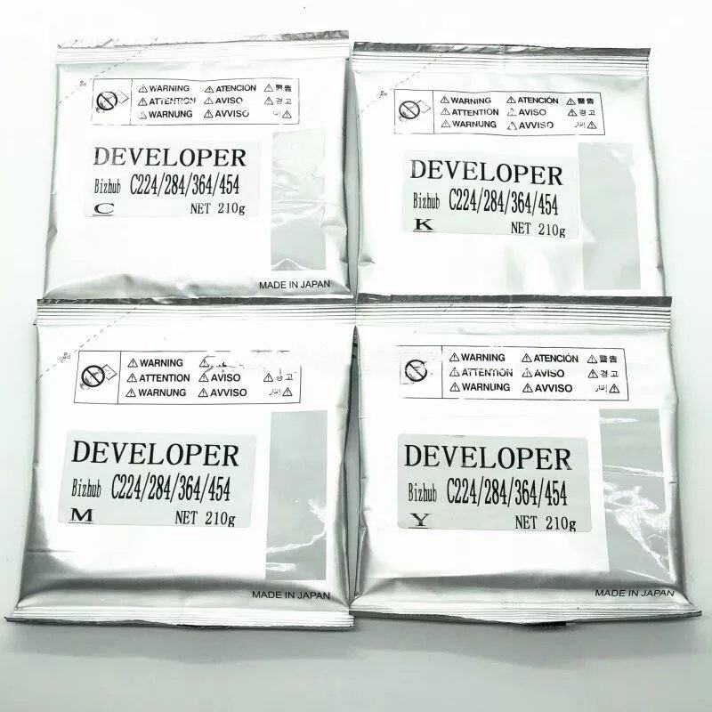 Japanese Konica Minolta Bizhub C284 C224 C281 C454 C364 C554E C221s Color Developer Powder