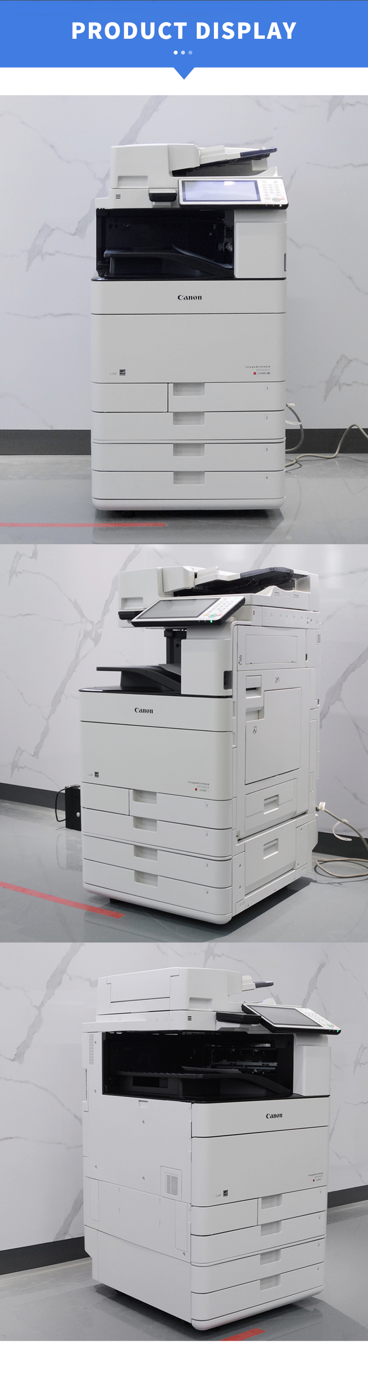 Copiers Refurbished 5560 for Canon C5535 5560 Used Color Printer Photocopy Machines supplier