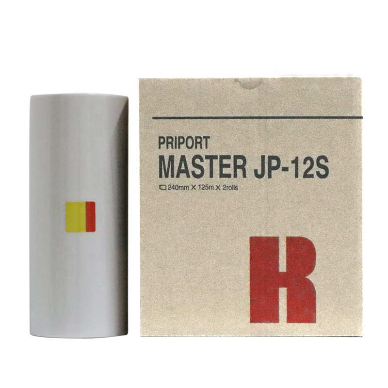 Compatible JP12 CPMT16 A4 Master for Digital Duplicator Ricoh JP 1210 1230 1235 DX3240 80m