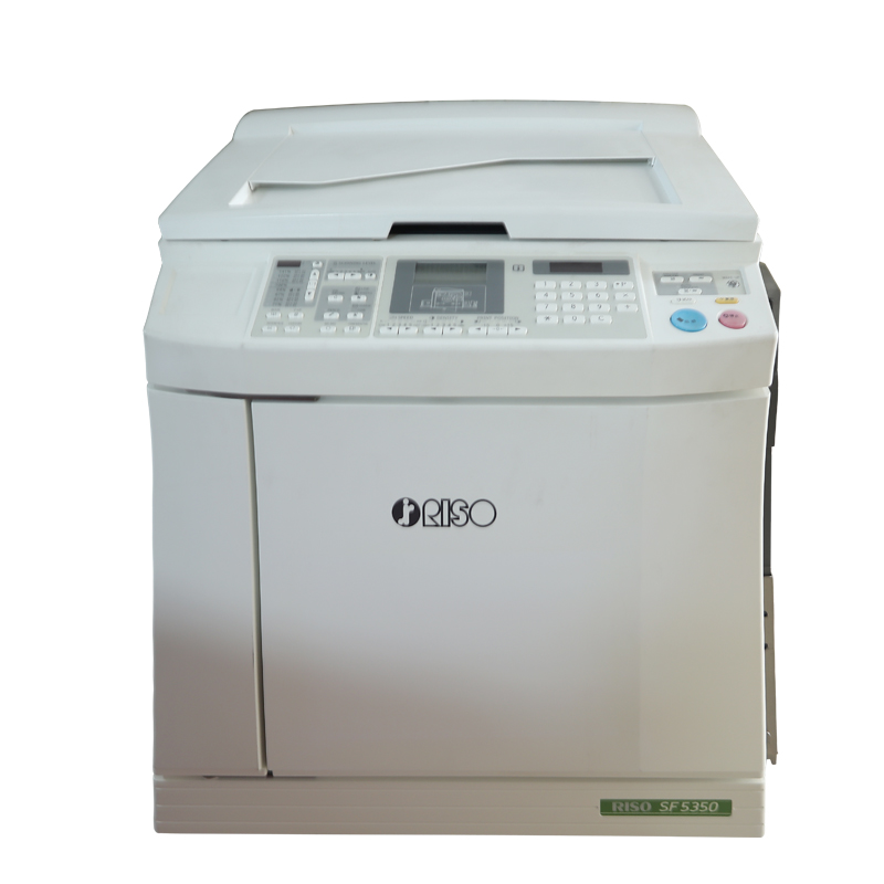 Digital Duplicator SF5350 Experience Enhanced Printing Efficiency With Riso Premium Refurbished High-Speed Scanner Machine