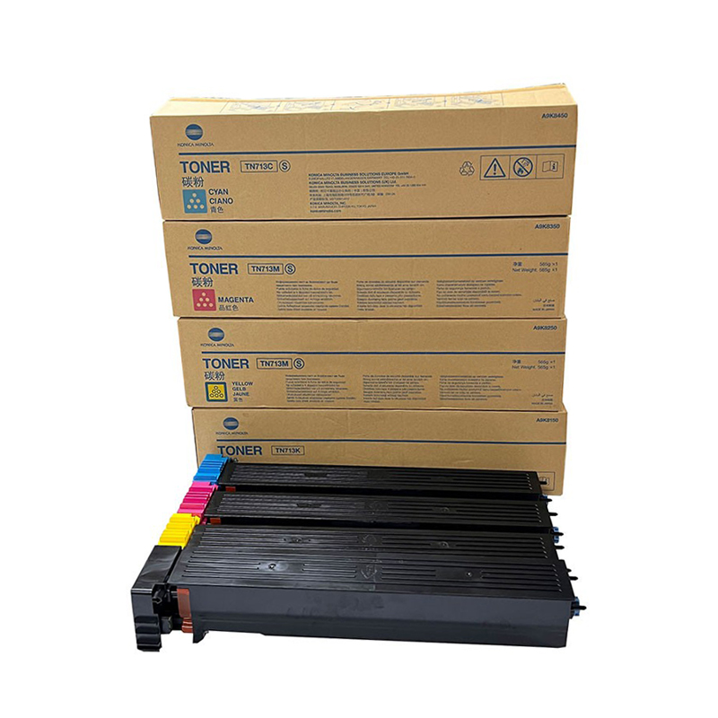 Original Quality Konica Minolta TN713 Toner Cartridge Bizhub C659 C759 C754 C654 Copiers Color Toner