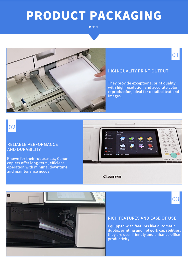 Copiers Refurbished 5560 for Canon C5535 5560 Used Color Printer Photocopy Machines details