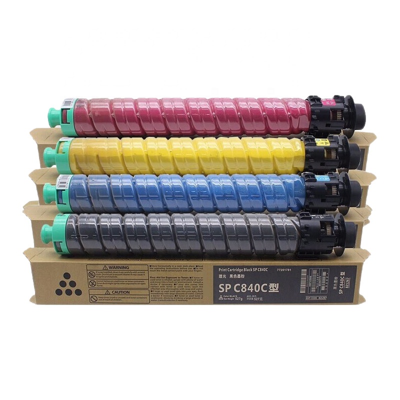 Japan Copier Excellent SPC840 SPC 840 Compatible Toner Cartridge for Ricoh SPC840DN C842DN C842