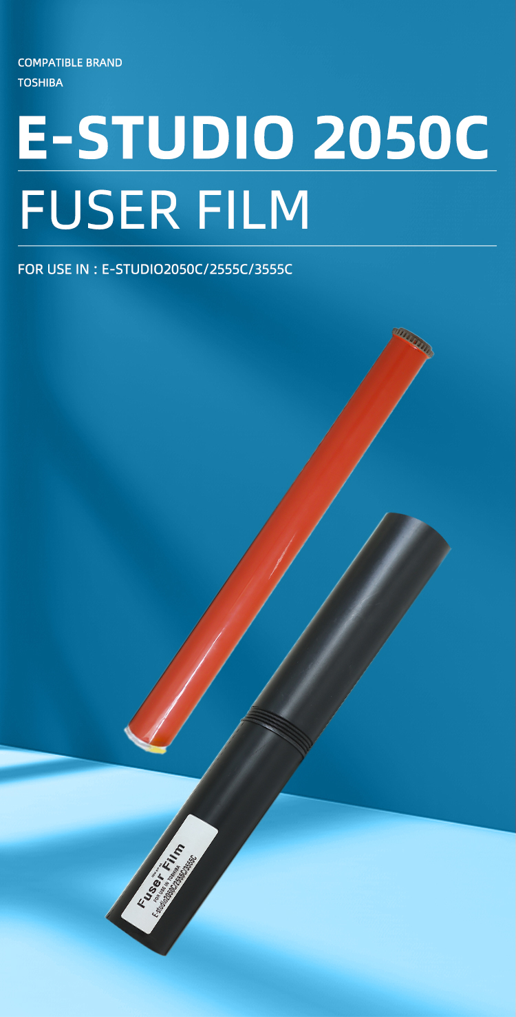 2555C Fuser Film Compatible for Toshiba 2555C/3555C/4555C/3055C/5055C Fuser Fixing Film Sleeve Assembly details