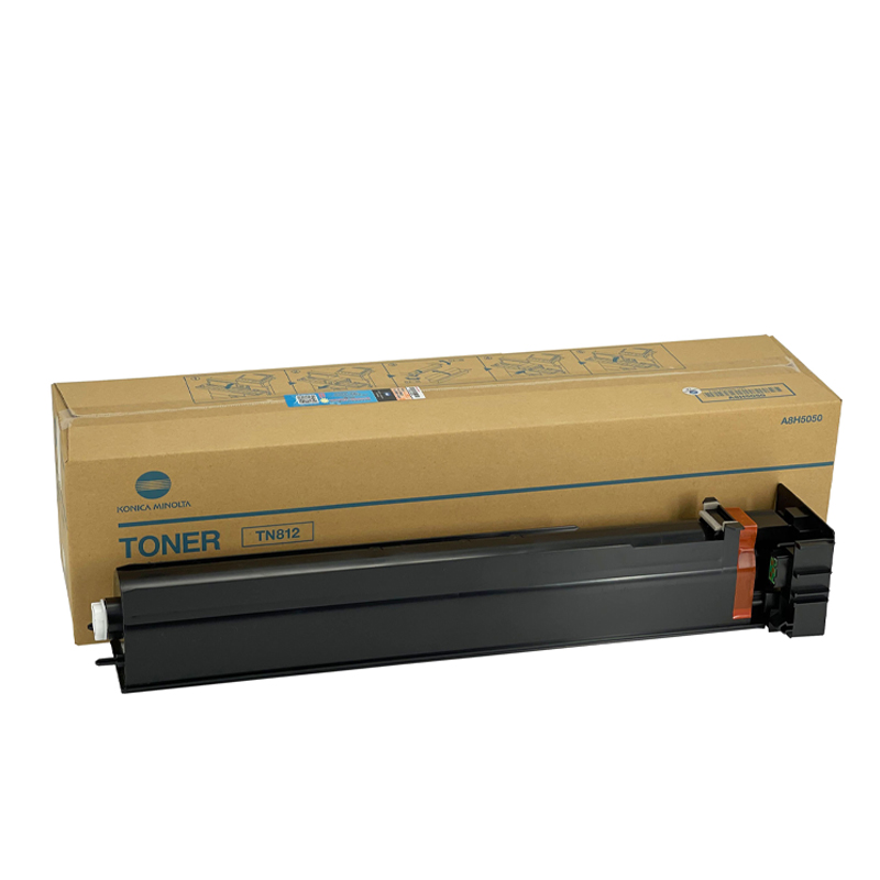 Original TN812 Black Toner A8H5050 for Konica Minolta 812 Toner Cartridge Copier Accessories BH658 758