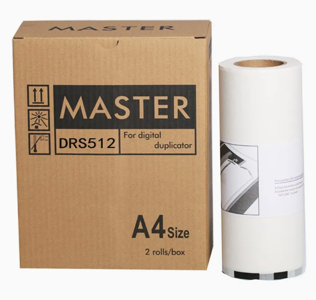 DRS512 A4 Compatible Duplo Copyprinter Master Paper Roll for Duplo DP-S510 Digital Duplicator Master Paper Roll